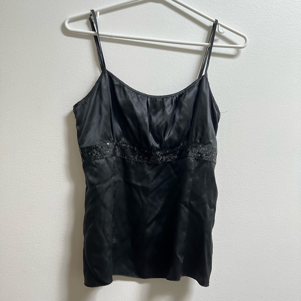 Vintage Jacob Silk Sequin Camisole S